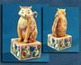 Jim Shore Heartwood Creek Cat Tan And Yellow Jasper Figurine