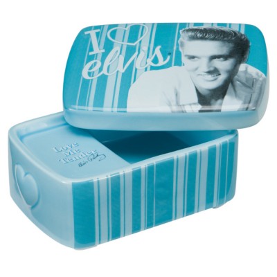 ELVIS PRESLEY CERAMIC MUSICAL BOX