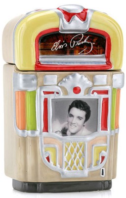 ELVIS PRESLEY JUKEBOX SALT AND PEPPER SHAKERS