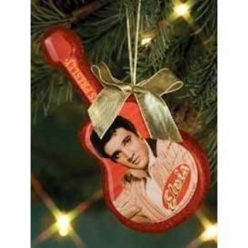 Elvis Presley Guitar Ornament