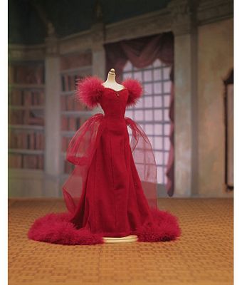 SCARLETT O'HARA FOR ATTENDANCE IN SHAME ENSEMBLE BY THE FRANKLIN MINT