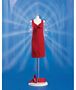 Princess Diana High Fashion Red Dress With Bow Ensemble By The Franklin Mint