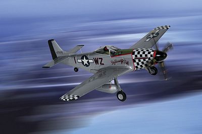 P-51D MUSTANG BIG BEAUTIFUL DOLL COL JOHN LANDERS DIE-CAST METAL MODEL AIRCRAFT