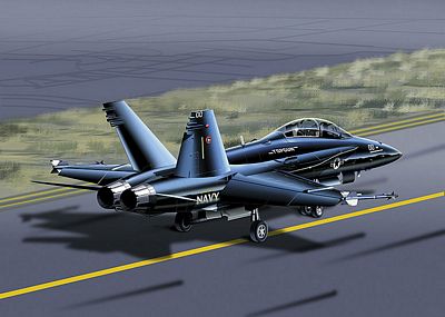 F/A-18 HORNET TOP GUN DIE-CAST METAL SCALE MODEL - ARMOUR COLLECTION BY THE FRANKLIN MINT