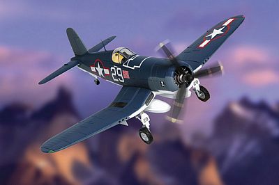 F4U CORSAIR JOLLY ROGERS DIE-CAST METAL MODEL AIRCRAFT