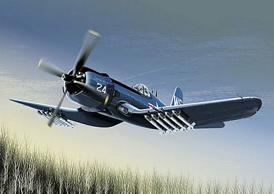 F4U-5N CORSAIR DEATH RATTLERS DIE-CAST METAL MODEL AIRCRAFT