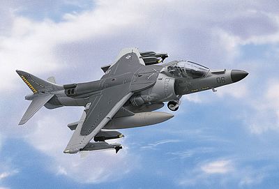 AV-8V HARRIER II PLUS FLYING TIGERS DIE-CAST METAL SCALE MODEL - ARMOUR COLLECTION BY THE FRANKLIN MINT