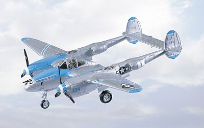 P-38 LIGHTNING VIRGINIA MARIE DIE-CAST METAL SCALE MODEL AIRCRAFT ARMOUR COLLECTION BY THE FRANKLIN MINT