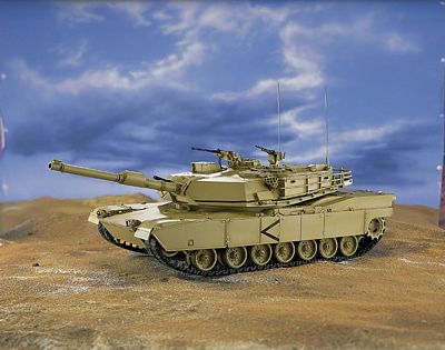 M1A1 ABRAMS TANK OPERATION DESERT STORM DIE-CAST TANK METAL MODEL AIRCRAFT