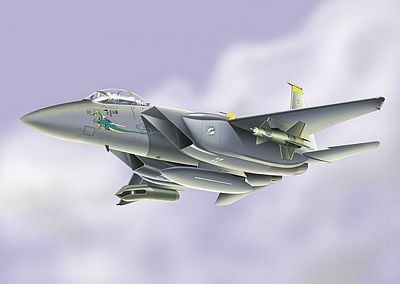 F15 STRIKE EAGLE DRAGON BETTY III DIE-CAST METAL SCALE MODEL - ARMOUR COLLECTION BY THE FRANKLIN MINT