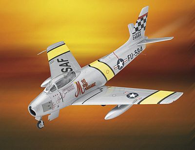 F-86F SABRE MIG MAD MARINE DIE-CAST METAL SCALE MODEL - ARMOUR COLLECTION BY THE FRANKLIN MINT