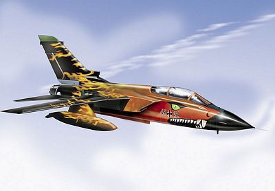 TORNADO ECR FLYING MONSTERS DIE-CAST METAL SCALE MODEL - ARMOUR COLLECTION BY THE FRANKLIN MINT