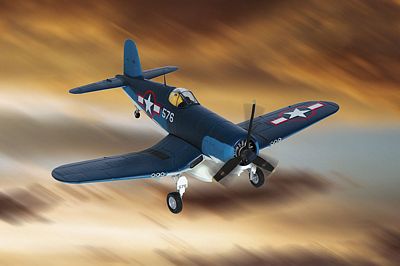F4U-1A CORSAIR BLACK SHEEP LE 1,000 DIE-CAST METAL SCALE MODEL - ARMOUR COLLECTION BY THE FRANKLIN MINT