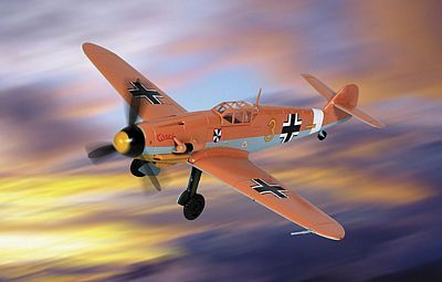 ME-109 MESSERSCHMITT LUFTWAFFE 6./JG3 DIE-CAST METAL SCALE MODEL - ARMOUR COLLECTION BY THE FRANKLIN MINT