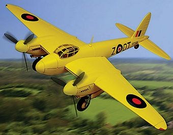 T.111 NO. 58 SQN.  DIE-CAST METAL SCALE MODEL - ARMOUR COLLECTION BY THE FRANKLIN MINT