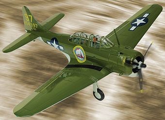 A-24B DAUNTLESS AIR TRANSPORT COMMAND  DIE-CAST METAL SCALE MODEL - ARMOUR COLLECTION BY THE FRANKLIN MINT