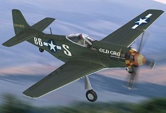 P-51B MUSTANG OLD CROW SIG LE 1,000 DIE-CAST METAL SCALE MODEL - ARMOUR COLLECTION BY THE FRANKLIN MINT