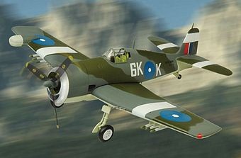 F6F-5 HELLCAT, MK II, 804 SQN. DIE-CAST METAL SCALE MODEL - ARMOUR COLLECTION BY THE FRANKLIN MINT
