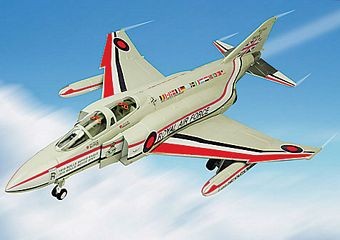 F4 PHANTOM II ROYAL AIR FORCE 56 SQN.  DIE-CAST METAL SCALE MODEL - ARMOUR COLLECTION BY THE FRANKLIN MINT