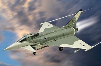 EUROFIGHTER TYPHOON DA5, 98+30 DIE-CAST METAL SCALE MODEL - ARMOUR COLLECTION BY THE FRANKLIN MINT