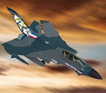 TORNADO IDS BUNDESMARINE  DIE-CAST METAL SCALE MODEL - ARMOUR COLLECTION BY THE FRANKLIN MINT