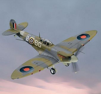 SEAFIRE MKIB, TORCH OPERATION DIE-CAST METAL SCALE MODEL - ARMOUR COLLECTION BY THE FRANKLIN MINT