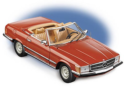 1973 MERCEDES-BENZ 450SL LIMITED EDITION DIE-CAST 1:24 SCALE MODEL BY THE FRANKLIN MINT