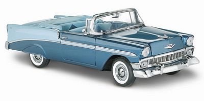 1956 CHEVROLET BEL AIR CONVERTIBLE LIMITED EDITION DIE-CAST 1:24 SCALE MODEL BY THE FRANKLIN MINT