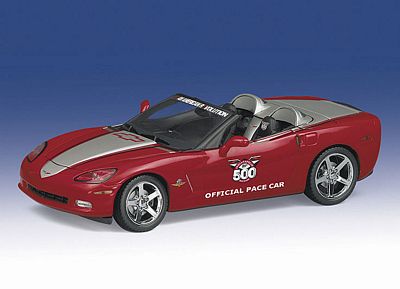 2005 CORVETTE INDY 500 PACE CAR LIMITED EDITION DIE-CAST 1:24 SCALE MODEL BY THE FRANKLIN MINT