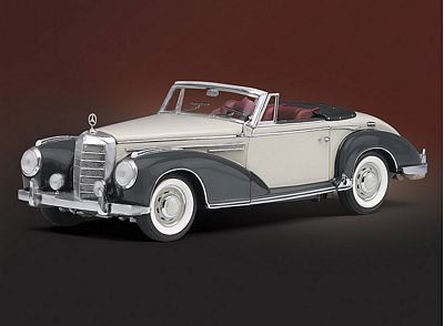 1957 MERCEDES-BENZ 300Sc LIMITED EDITION DIE-CAST 1:24 SCALE MODEL BY THE FRANKLIN MINT