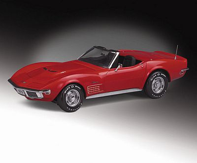 1970 CORVETTE LIMITED EDITION DIE-CAST 1:24 SCALE MODEL BY THE FRANKLIN MINT
