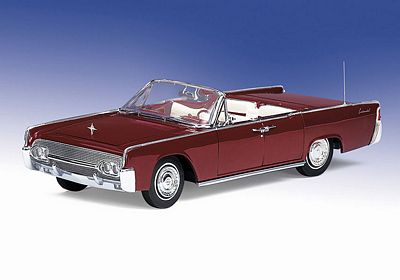 1961 LINCOLN CONTINENTAL LIMITED EDITION DIE-CAST 1:24 SCALE MODEL BY THE FRANKLIN MINT