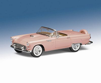 1956 FORD THUNDERBIRD LIMITED EDITION DIE-CAST 1:24 SCALE MODEL BY THE FRANKLIN MINT