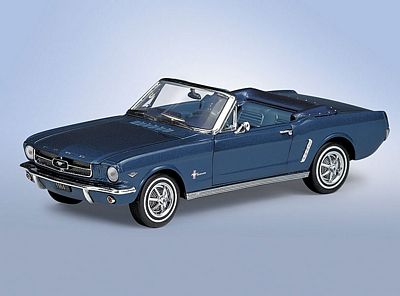 1964-1/2 FORD MUSTANG LIMITED EDITION DIE-CAST 1:24 SCALE MODEL BY THE FRANKLIN MINT