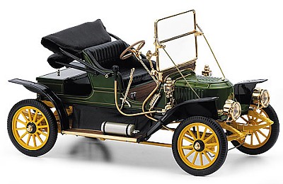 1911 STANLEY STEAMER 62 RUNABOUT LIMITED EDITION DIE-CAST 1:16 SCALE MODEL BY THE FRANKLIN MINT
