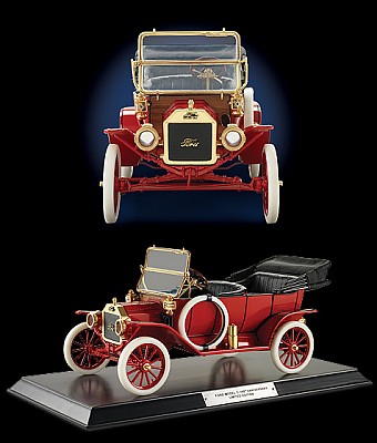 FORD MODEL T 100th ANNIVERSARY LIMITED EDITION DIE-CAST 1:16 SCALE MODEL BY THE FRANKLIN MINT