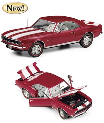 1967 Chevrolet Camaro Z/28 RS Hardtop Die-Cast 1:24 Scale Model By The Franklin Mint