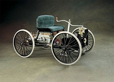 1896 FORD QUADRICYCLE DIE-CAST 1:6 SCALE MODEL BY THE FRANKLIN MINT