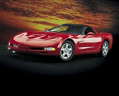 1997 CORVETTE C5 DIE-CAST 1:24 SCALE MODEL BY THE FRANKLIN MINT