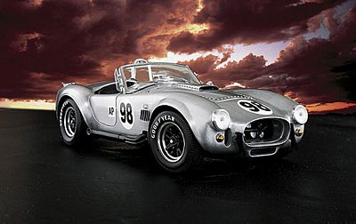 1966 Shelby Cobra 427 S/C In Aluminum Die-Cast 1:24 Scale Model By The Franklin Mint