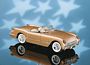 1955 CHEVROLET CORVETTE LIMITED EDITION DIE-CAST 1:24 SCALE MODEL BY THE FRANKLIN MINT