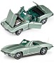 1966 Corvette Sting Ray Fiberglass Convertible Limited Edition Die-Cast 1:24 Scale Model By The Franklin Mint