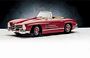 1960 MERCEDES-BENZ 300SL DIE-CAST 1:24 SCALE MODEL BY THE FRANKLIN MINT