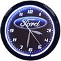Ford Oval Neon Wall Clock