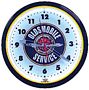 Oldsmobile Service Neon Wall Clock