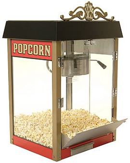 Street Vendor 4oz. Table Top Popcorn Popper By Benchmark USA