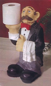 BATHROOM BUTLER TOILET PAPER HOLDER