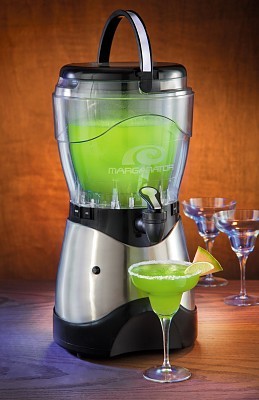 STAINLESS STEEL MARGARATOR MARGARITA AND SLUSHEE MACHINE BY NOSTALGIA ELECTRICS