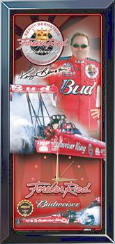 KENNY BERNSTEIN FAREWELL LIMITED EDITION WALL CLOCK