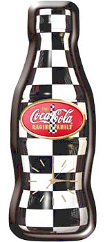 COCA COLA BOTTLE WALL CLOCK